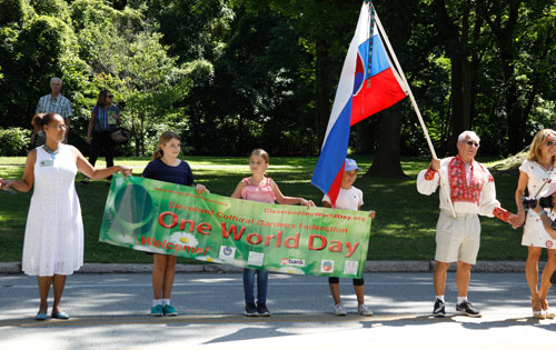 Baltic Way in Cleveland on One World Day